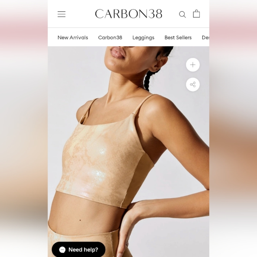Carbon38 Metallic Snake Cami